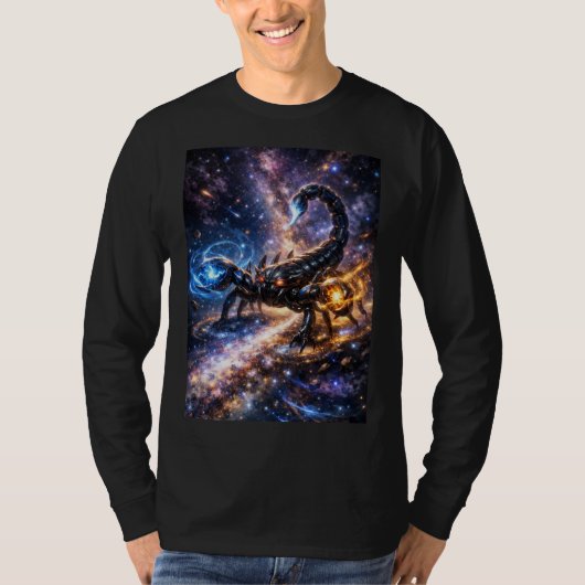 コズミック・アーケインのサソリ Tシャツ (正面)