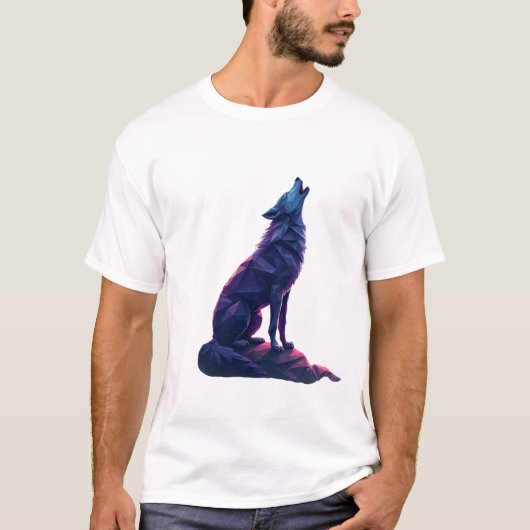 コズミック・ウルフ Tシャツ (正面)