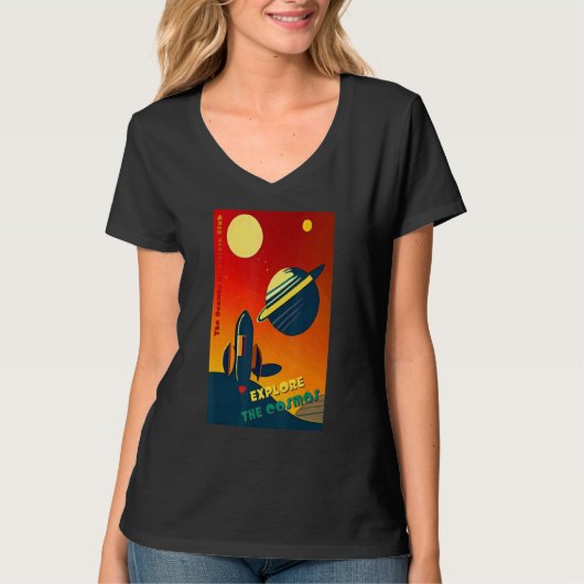 コズミック エクスプローラーズ クラブ 宇宙を探索せよ (#09) Tシャツ (正面)