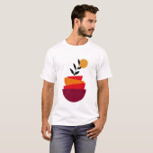 コズミック・カスケード Tシャツ (正面フル)
