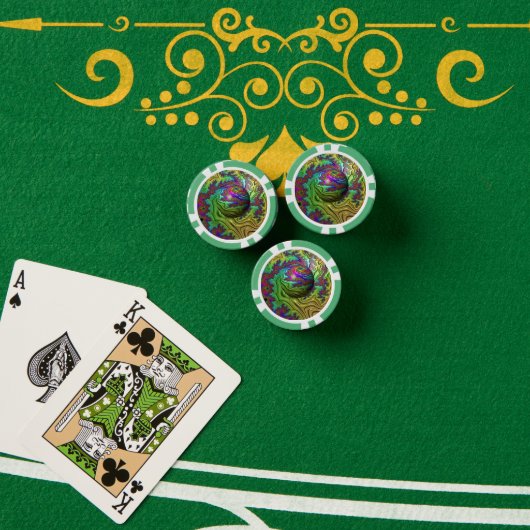 コズミック クラウドストーム ポーカーチップ (ポーカーテーブル (スタック))