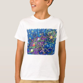 コズミック クリスマスツリー Tシャツ