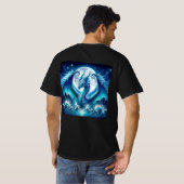 コズミック シー ドラゴン バリュー Tシャツ (裏面フル)