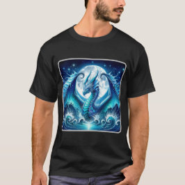 コズミック シー ドラゴン ベーシック ダーク Tシャツ
