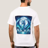 コズミック シー ドラゴン ベーシック Tシャツ (裏面)