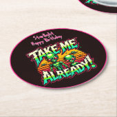 コズミック・スリルがあなたを呼んでいる! ラウンドペーパーコースター (アングル)