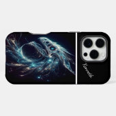 コズミック・ドラゴンの視線 iPhoneケース (裏面横)