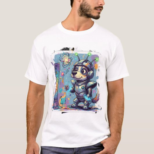 コズミック・パップレンジャー Tシャツ (正面)