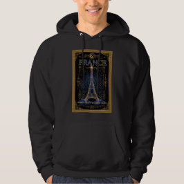 コズミック フランス エッフェル塔 天体アート パーカ