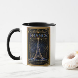 コズミック フランス エッフェル塔 天体アート マグカップ