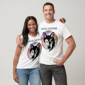 コズミック・プレデター・ネビュラ・ウルフ Tシャツ (ユニセックス)