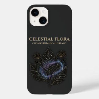 コズミック・ボタニカル・シャドウズ & 星空の植物の輪郭 Case-Mate iPhone 14ケース