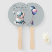 コズミック・ワン!シアルネストボーイ誕生日 ハンドファン (正面&裏面)