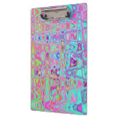 コズミック,抽象芸術,アクア,ホットピンク,レトロ,リップル, クリップボード (左)