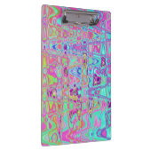 コズミック,抽象芸術,アクア,ホットピンク,レトロ,リップル, クリップボード (右)