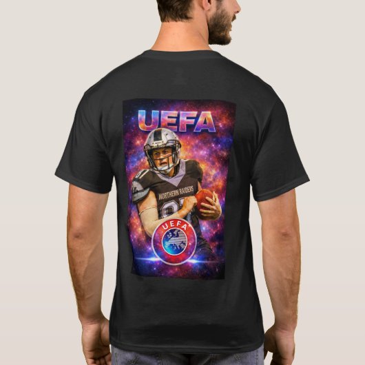 コズミックUEFA Tシャツ (裏面)