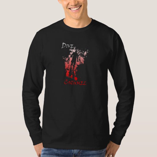 コズムエルでのダイビングバケーション Tシャツ (正面)