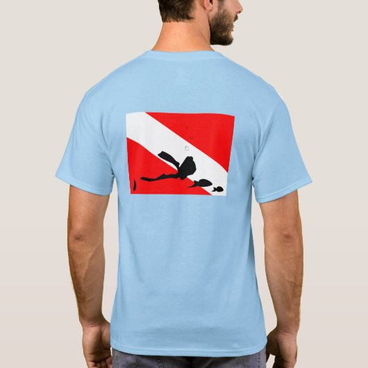 コズメルスキューバダイビング Tシャツ (裏面)