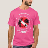コズメルダイビングメキシコダイブ Tシャツ (正面)