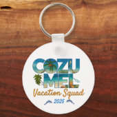 コズメルバケーション2025トロピカルガウェイアドベンチャー キーホルダー (裏面)