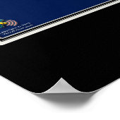 コズメルメキシコ宇宙サテライトアート ポスター (角)