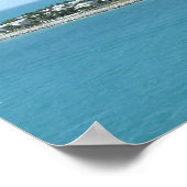 コズメル島熱帯ブルーウォーターポスター ポスター (角)