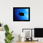 コズメル – ホークスクビル#011 ポスター (ホームオフィス)