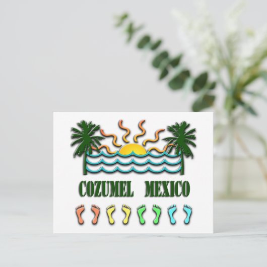 コズメル ポストカード (スタンド正面)