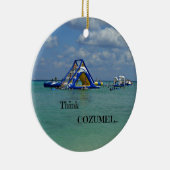 コズメ考えル! セラミックオーナメント (右)