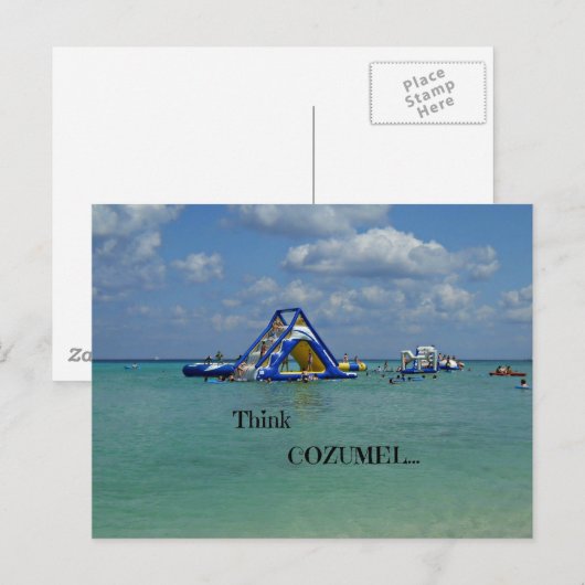 コズメ考えル! ポストカード (正面/裏面)