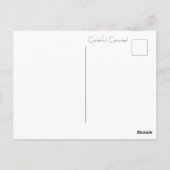 コズメ鮮やかル看板はがき ポストカード (裏面)