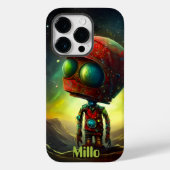 コズモダンスエイリアン星雲の旅モノグラムの行 Case-Mate iPhoneケース (裏面)