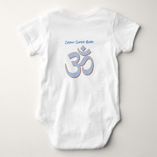 コズ独占的スすごいベビーOHMアモダンートウェア ベビーボディスーツ (裏面)