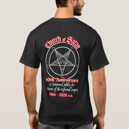 コズ 60周年記念 両面 Tシャツ (裏面)