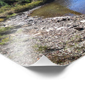 コセリーレイクアウトレット – グレイシャーナショナルパーク フォトプリント            (角)