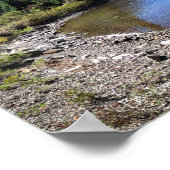 コセリーレイクアウトレット – グレイシャーナショナルパーク ポスター (角)