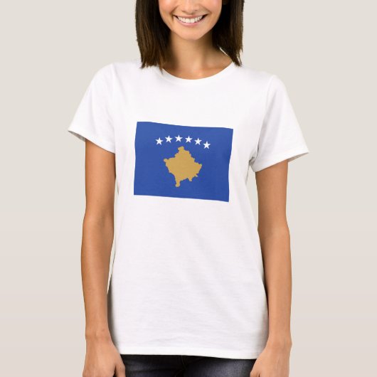 コソボの旗 Tシャツ (正面)