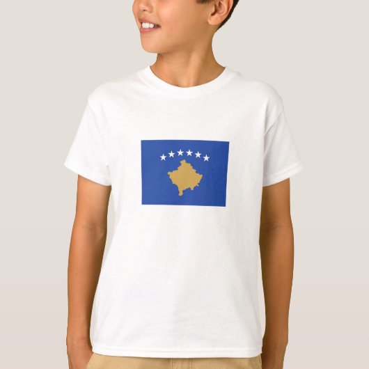 コソボの旗 Tシャツ (正面)
