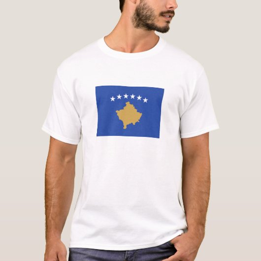 コソボの旗 Tシャツ (正面)