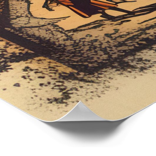 コソボを発表：ヴィンテージ旅行の冒険 ポスター (角)