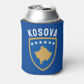 コソボ共和国の象徴 缶クーラー (缶裏面)