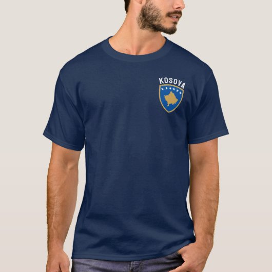 コソボ共和国の象徴 Tシャツ (正面)