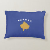 コソボ国旗 アクセントクッション (裏面)