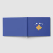 コソボ国旗 ゲストブック (全面)