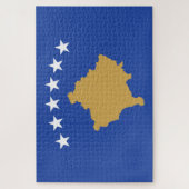 コソボ国旗 ジグソーパズル (縦)