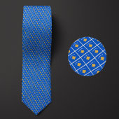 コソボ国旗 ネクタイ