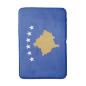 コソボ国旗 バスマット (正面縦)