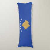 コソボ国旗 ボディピロー (正面縦)