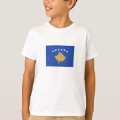 コソボ国旗 Tシャツ (正面)