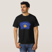 コソボ国旗 Tシャツ (正面フル)